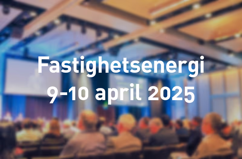 Besök oss på Fastighetsenergi 9-10 april